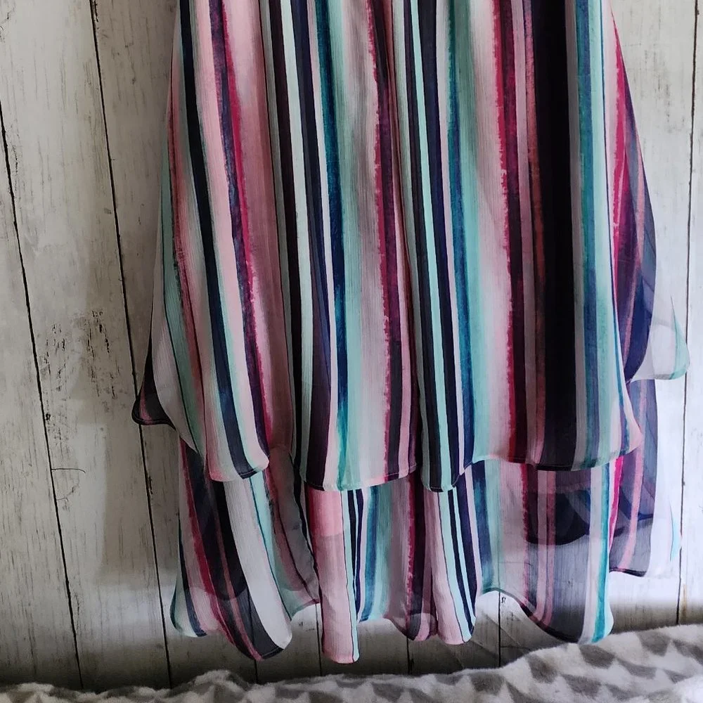 Colorful Ruffle Dress - Picture 6 of 6